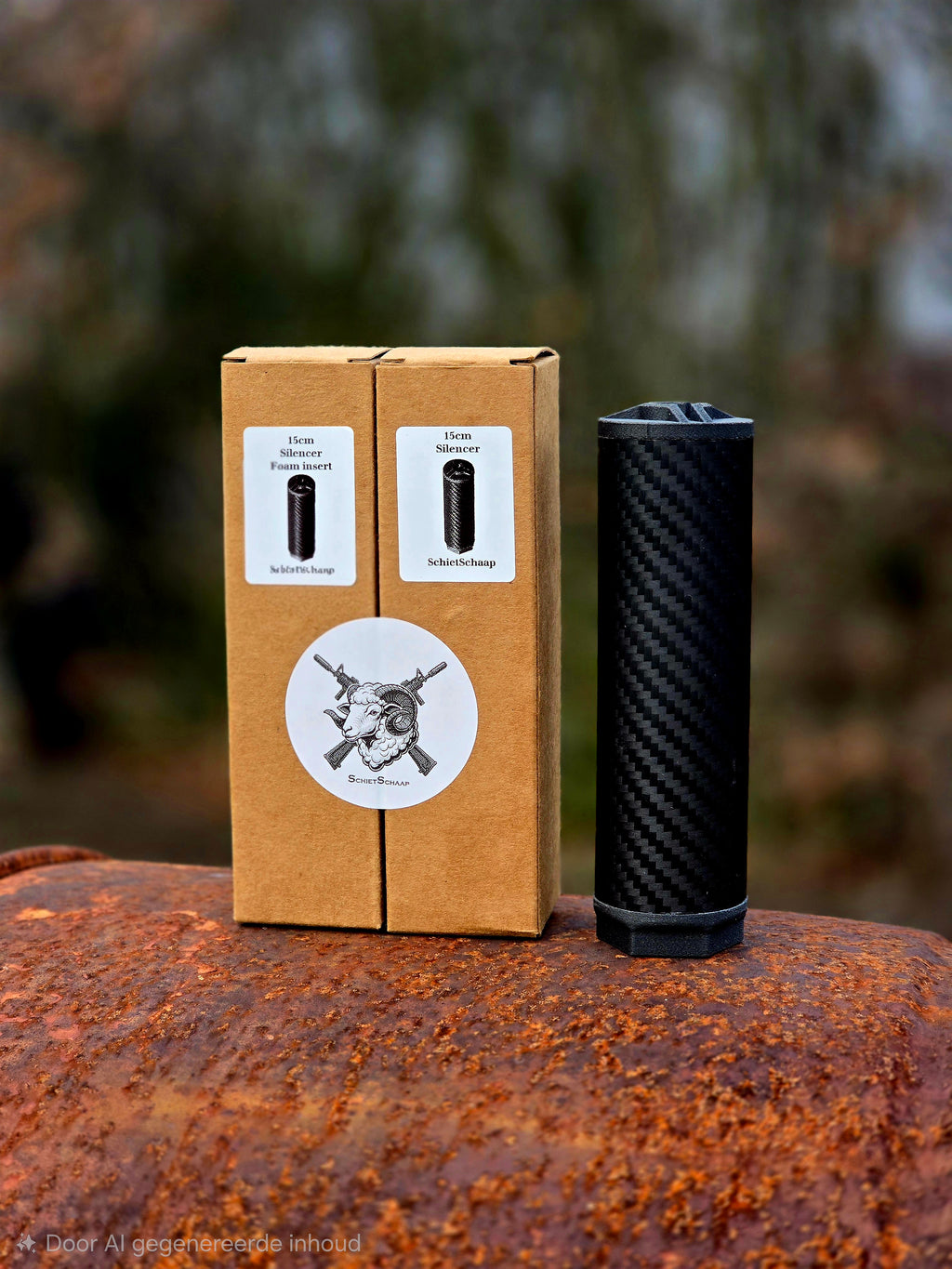 SchietSchaap Airsoft Silencer